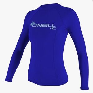 O'Neill UV Sun Protection Women's Size XS Basic Skins Long-Sleeve Rashguard Top